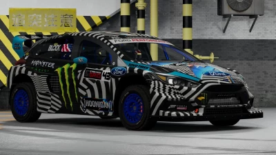 GYMKHANA FORD FOCUS RS/RX v1.5