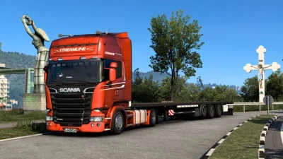 Low deck improved chassis for RJL's Scania R&S, R4, P4, P&G by Sogard3 v1.6 1.48