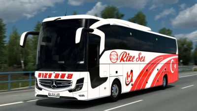 Mercedes-Benz Travego 16 SHD – Rize Ses Seyahat Skinpack 1.48