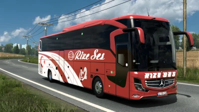 Mercedes-Benz Travego 16 SHD – Rize Ses Seyahat Skinpack 1.48