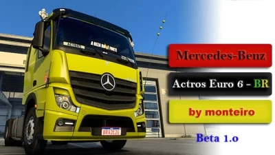 New Actros Euro 6 BR - by monteiro Beta 1.0