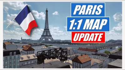 Paris 1:1 Map 1.48