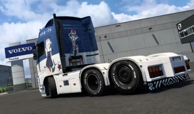 Pendragon Volvo FH9 Gawr Gura Skin By Zen Workshop 1.48