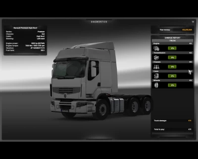 Renault premium 3000HP ENGINE 1.48