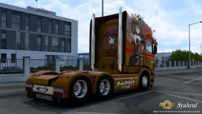 RJL Scania Topline Extended Kurumi Tokisaki Date A Live Skin 1.48