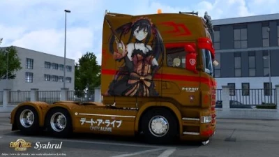 RJL Scania Topline Extended Kurumi Tokisaki Date A Live Skin 1.48