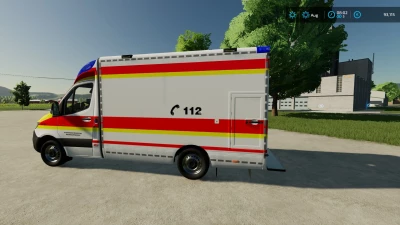 Mercedes Benz Sprinter Strobel Ambulance v1.0.0.1