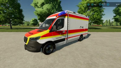 Mercedes Benz Sprinter Strobel Ambulance v1.0.0.1