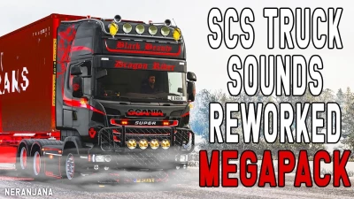 SCS Truck Sound Rework Megapack v1.50 1.48