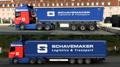 Skin Pack Schavemaker for Next Gen Scania R & S v1.4