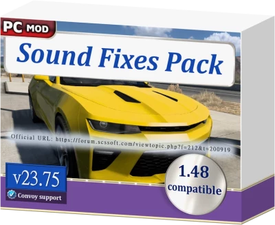 ATS Sound Fixes Pack v23.75