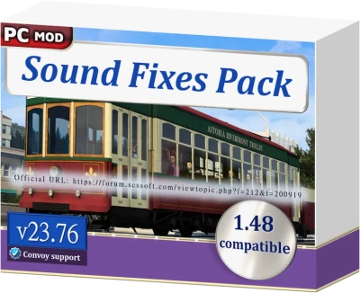 ETS2 Sound Fixes Pack v23.76
