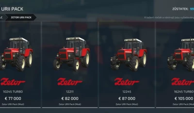 Zetor URII Pack v1.0.0.0