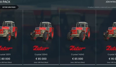 Zetor URII Pack v1.0.0.0