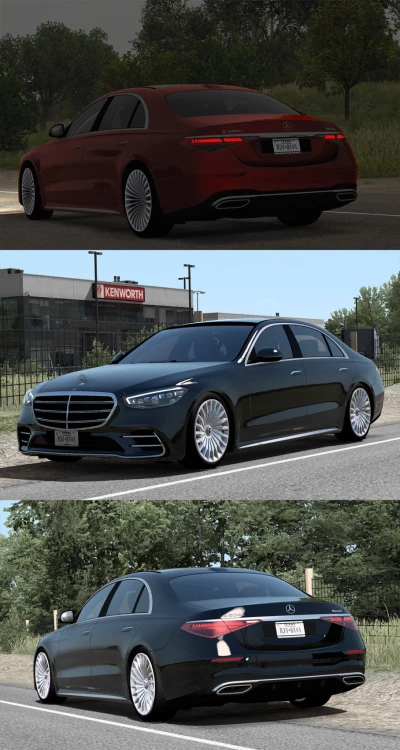 [ATS] Mercedes-Benz W223 S-Class v1.3 1.49