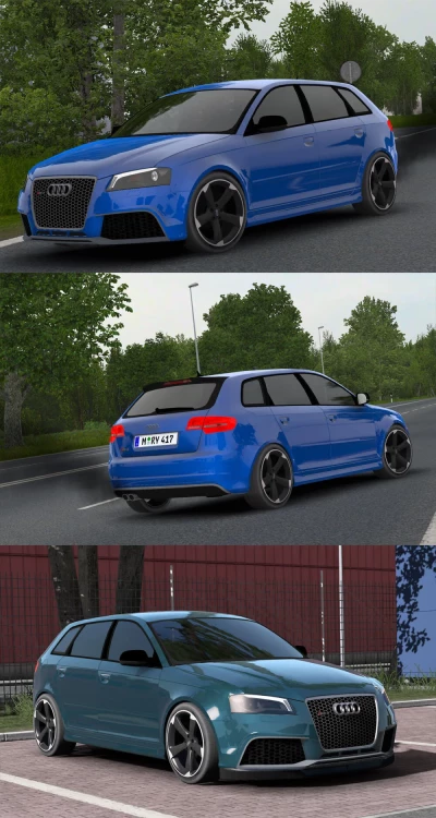 Audi RS3 Sportback 2011 8P V2.1 ETS2 1.49