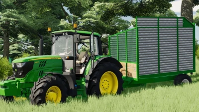 Crooks Single Axle Silage Trailer v1.3.0.0