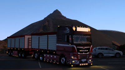 [ETS2] MAN TGX 2020 Grain Tandem V1.0