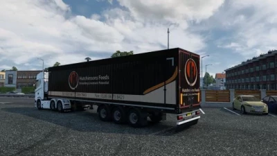 Hutchinsons Animal Feeds Trailer Skin 1.49