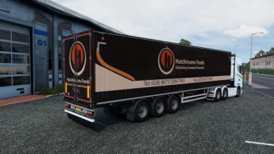 Hutchinsons Animal Feeds Trailer Skin 1.49