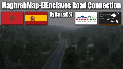 Maghreb Map - El-Enclaves Road Connection v1.0 1.49