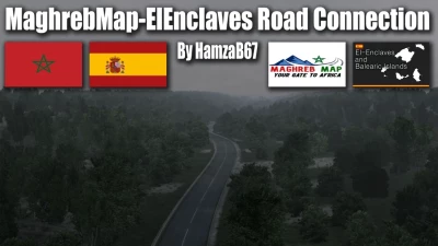 Maghreb Map - El-Enclaves Road Connection v1.1 1.49