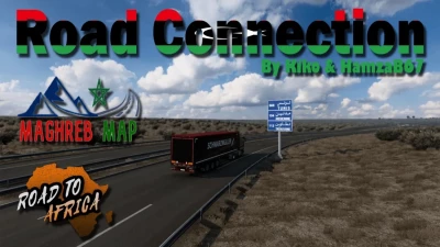 Maghreb Map-Road to Africa Road Connection + Fix v1.1