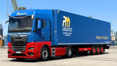 MAN TGX 2020 Petersen Mordhorst Combo Skin v1.0