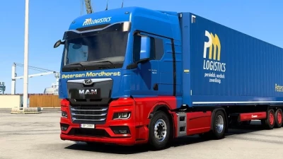 MAN TGX 2020 Petersen Mordhorst Combo Skin v1.0