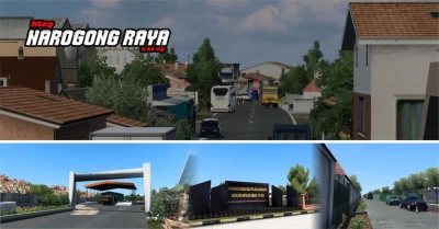 Map Narogong Raya V1 - ETS2 1.44 to 1.49