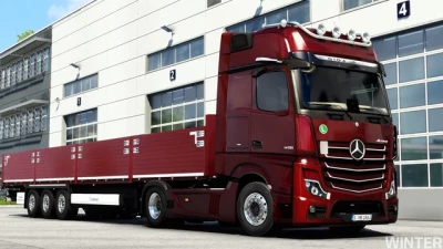 Mercedes Benz New Actros 2019 v2.0 Fixed 1.49