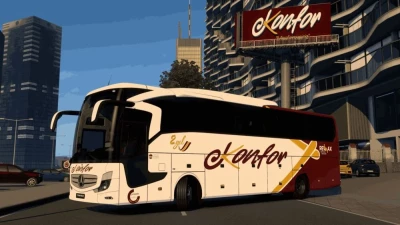 Mercedes Benz Travego 15 SHD Euro 6 Konfor Turizm Kurumsal Skin v2.0