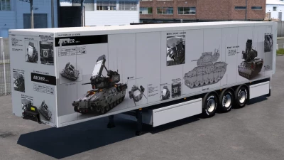 Military Box Trailer Skin 1.49