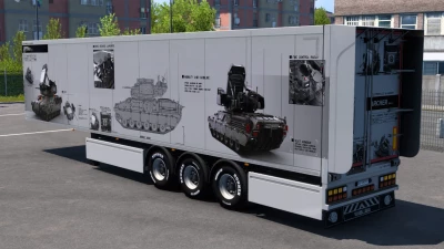 Military Box Trailer Skin 1.49