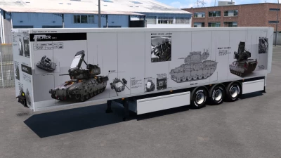 Military Box Trailer Skin 1.49