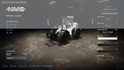 NMC Wheel Loader v1.0.0.0