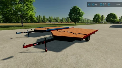 Open deck sled Trailer CHS v1.0.0.0