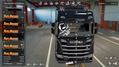 PACK 50 WINDSCREEN DECAL OF SCANIA NTG R 1.49