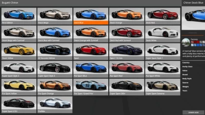 [PACK] Bugatti Chiron v1.0