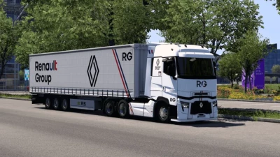 Renault Group Skins (Trailer and Renault_T Truck) v1.0