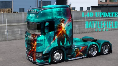 Scania Battlefield 2042 Skin UPDATE 1.49