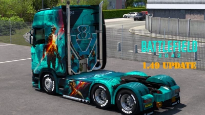 Scania Battlefield 2042 Skin UPDATE 1.49