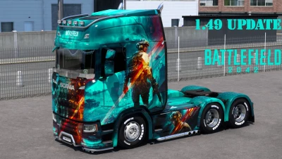 Scania Battlefield 2042 Skin UPDATE 1.49