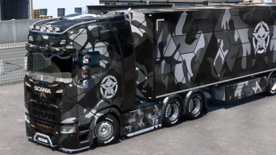 Scania Military Skull Skin 1.49