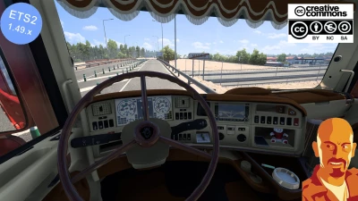 SCANIA R620 FLEURS  + TANDEM TRAILER ETS2 1.49.x