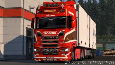 Scania Skin C4 by Player Thurein v1.0