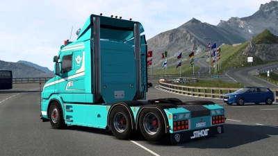 Scania T164 580 Jakob Pedersen V1.0