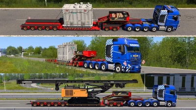 SCS Actros MP4 10x4 Chassis v1.0 1.49