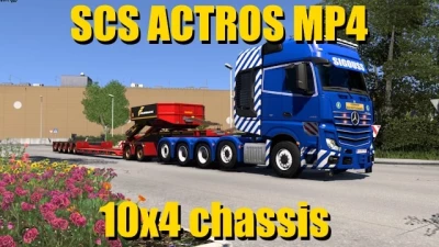 SCS Actros MP4 10x4 Chassis v1.0 1.49