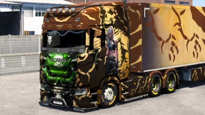 Skull Knight Rider Skin 1.49